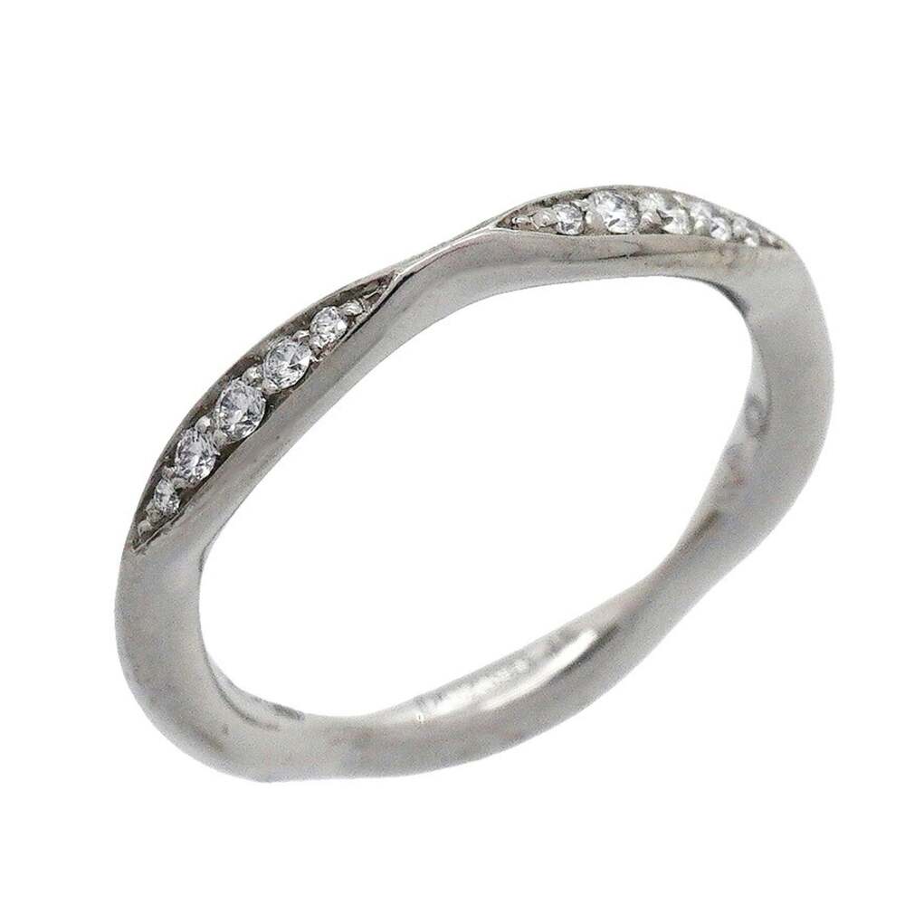 Chanel Ring Platinum With Diamond #357822C12B